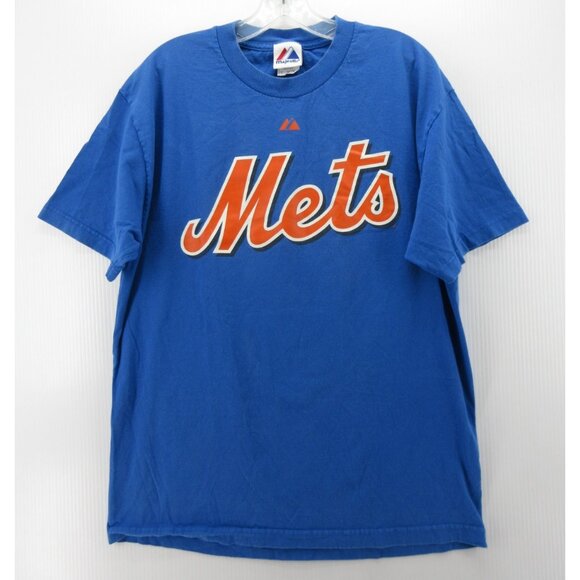 New York Mets Ike Davis Jersey Shirt Large Majestic Baseball MLB - Picture 1 of 12